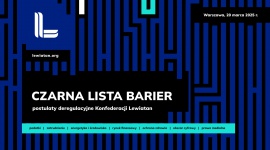 Czarna Lista Barier: postulaty deregulacyjne Konfederacji Lewiatan