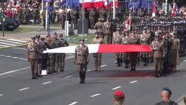 Defilada z okazji Święta Wojska Polskiego [PRZEBITKI/RELACJA]