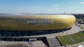 Polsat Plus Arena w Gdańsku [PRZEBITKI] News powiązane z dron
