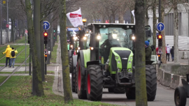 Protest rolników w Strasburgu. „Nie” dla umowy UE – Mercosur [20.01.2026] News powiązane z sznur traktorów