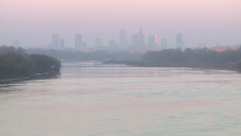 Panorama Warszawy z Mostu Siekierkowskiego [zdjęcia wideo]