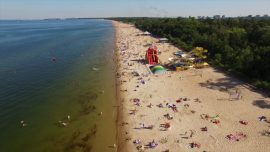 Gdańsk - plaża [przebitki]