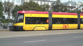 Autobusy i tramwaje Warszawa – sierpień [przebitki]