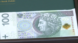 Nowe banknoty NBP [zdjęcia wideo do montażu]