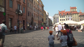 Warszawa Stare Miasto - lato [przebitki]