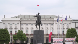 Pałac Prezydencki, Krakowskie Przedmieście, Warszawa - lipiec [przebitki] Baza przebitek
