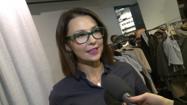 Anna Popek nosi okulary, żeby poprawić swój wizerunek