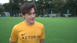 Matteo Brunetti: Niedawno urodził mi się syn i chciałbym strzelić dla niego gola w Wielkim Meczu TVN vs. WOŚP