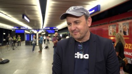 Adam Woronowicz: Wolę podróż pociągiem niż samolotem. Jest mniej formalności, a więcej czasu na odpoczynek