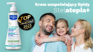 Mustela Stelatopia+ zwycięzcą Rankingu TOP10 Emolienty 2025 Biuro prasowe