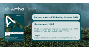 Artha ESG Rating Monitor 2026: 41% spółek z GPW nie posiada żadnego ratingu ESG. Rynek wchodzi w erę nowej transparentności Biuro prasowe