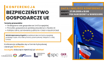 Konferencja „Bezpieczeństwo gospodarcze UE”