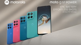 Motorola zapowiada niedrogie smartfony moto g57, moto g57 power oraz słuchawki moto buds bass