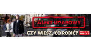 J.Rozenek i organizatorzy kampanii STOP UDAROM wysyłają do Polaków ALERT UDAROWY