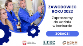 Wystartowała pierwsza edycja konkursu Zawodowiec Roku 2022 Biuro prasowe
