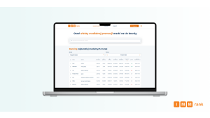 IMMrank - ogólnodostępne badanie medialności marek według branż