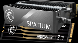 Poczuj moc prędkości! MSI prezentuje flagowy dysk SSD SPATIUM M570 PRO FROZR i w