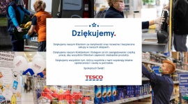 Tesco dziękuje klientom i pracownikom za pełen wyzwań rok 2020