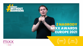 Kampania #GamingBezBarier z dwoma nagrodami MIXX Awards Europe 2021!