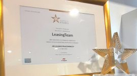Prestiżowa nagroda dla LeasingTeam w konkursie Outsourcing Stars