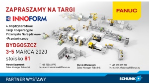 FANUC i SCHUNK zapraszają na targi INNOFORM® 2020