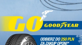 Nowa oferta cashback od Goodyear: kup opony i odbierz do 250 zł w gotówce!