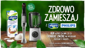 Zdrowo zamieszaj z Alpro i Philips – nowa realizacja NAV agency i Mint Media Biuro prasowe