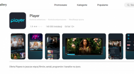 Aplikacja Player zintegrowana z HMS, dostępna w AppGallery