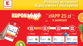 Kolejne wyzwanie kupon WOW! w Kauflandzie – kupując owoce, można zyskać 25 zł w