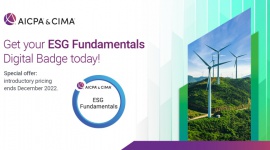 Najnowszy certyfikat AICPA & CIMA z zakresu ESG dla specjalistów ds. finansów