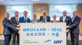 Pasażerowie polecą Dreamlinerem z Wrocławia do Seulu