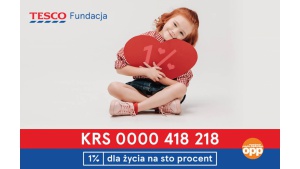 Kampania 1% Fundacji Tesco na zakup sprzętu dla dzieci z zespołem pocovidowym