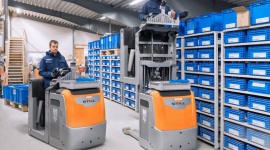 Wózki do kompletacji pionowej w obsłudze e-commerce