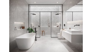 Duży format w łazience – wygoda i design w jednym