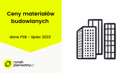 Lipcowa dynamika cen materiałów budowlanych na granicy korekty