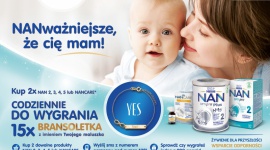 Weź udział w loterii NAN 2 i wygraj jedną z 900 bransoletek marki YES