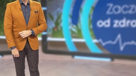 Adam Giza prezenter TVP, z tytułem Mistrz Telewizyjnego Przekazu