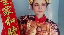 Noworoczne hanfu Celebrując Chunjie strojem