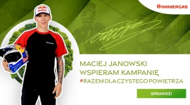 Maciej Janowski w kampanii #razemdlaczystegopowietrza