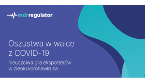 Oszustwa w walce z COVID-19