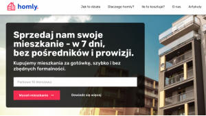 Homly ułatwi szybką sprzedaż mieszkania i inwestycje na rynku nieruchomości Biuro prasowe