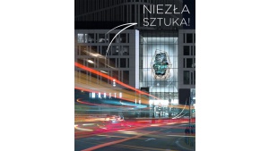 Cyfrowa rzeźba w centrum Warszawy Biuro prasowe
