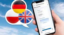 Volkswagen Bank z bankowością internetową i mobilną w języku ang. i niem.