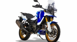 Specjalna edycja motocykla Suzuki V-Strom 800DE Djebel na oponach Dunlop