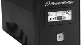 PowerWalker VI 850 LCD FR - cichy i kompaktowy zasilacz awaryjny