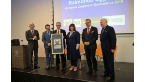 Raimondo Eggink Człowiekiem Corporate Governance 2018 Biuro prasowe