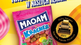 Gumy rozpuszczalne MAOAM Kracher nagrodzone Złotym Paragonem Biuro prasowe