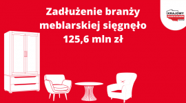 Rośnie popyt w branży meblarskiej, a wraz z nim… długi