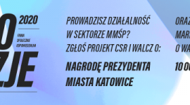 Katowizje 2020 – wystartował konkurs dla przedsiębiorców z sektora MMŚP