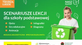 Pakiety edukacyjne dla szkół podstawowych w ramach kampanii „Nasz Klimat”